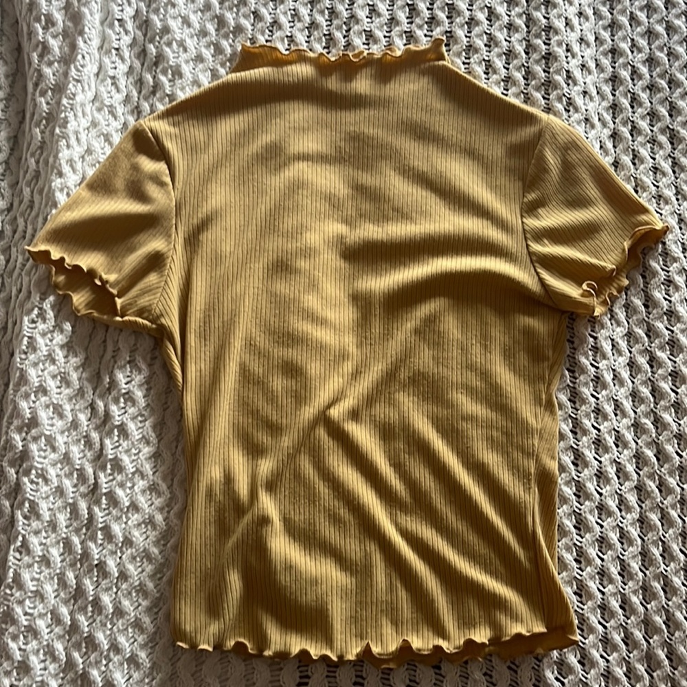 Brand: destined, size: small, 93% polyester 7% spandex
